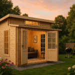 Fjordholz Pultdach Gartenhaus Modell Lausitz Fjordholz Pultdach Gartenhaus Modell Lausitz