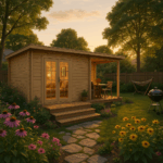 Fjordholz Pultdach Gartenhaus Modell Mali 28 A
