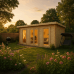 Fjordholz Pultdach Gartenhaus Modell Mali 28 B