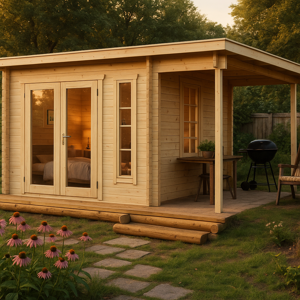 Fjordholz Pultdach Gartenhaus Modell Mali 28 B| Rabatt: 26%|6x3m