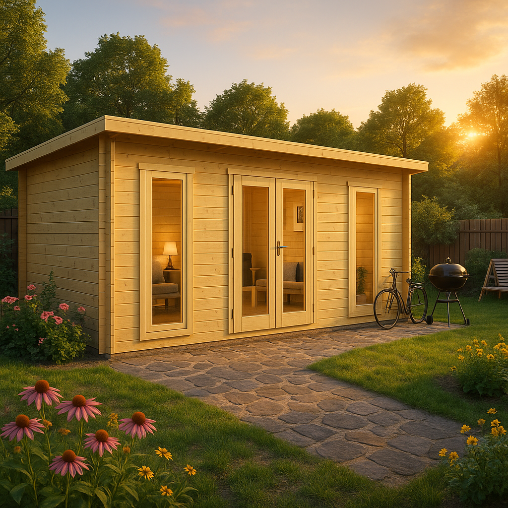Fjordholz Pultdach Gartenhaus Modell Mali 28 B, Na Fjordholz Pultdach Gartenhaus Modell Mali 28 B, Na
