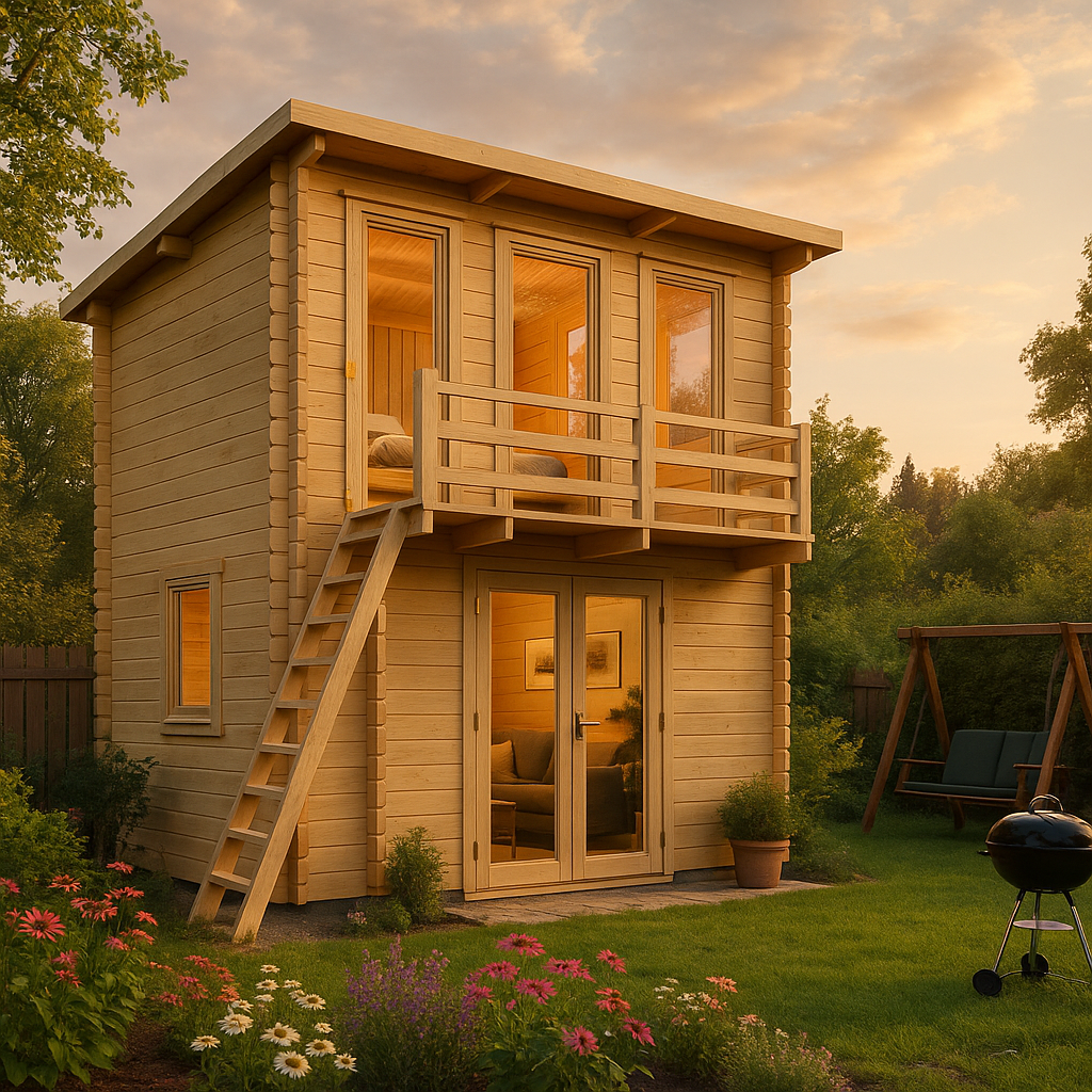 Fjordholz Pultdach Gartenhaus Modell Marlene 44 Fjordholz Pultdach Gartenhaus Modell Marlene 44