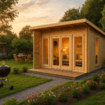 Fjordholz Pultdach Gartenhaus Modell Monica 28 B