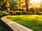 Rasenkante Holz für Ihren Garten