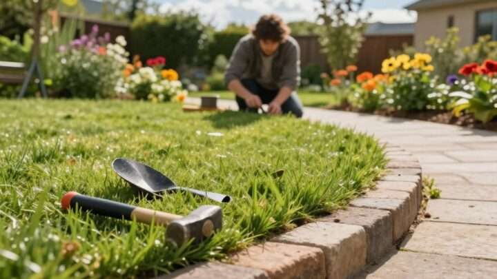 Rasenkante selber machen: Anleitung für Ihren Garten