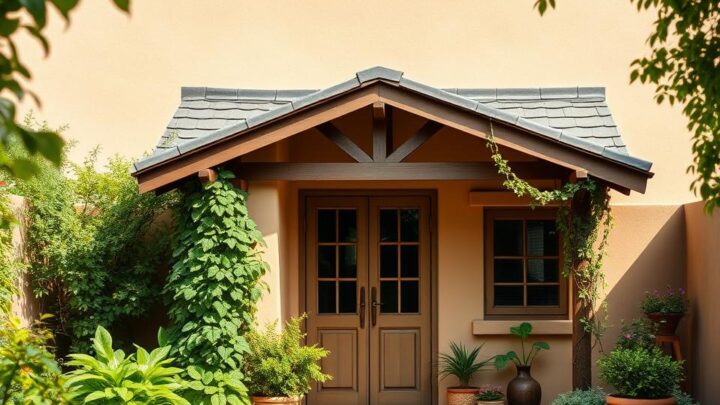 Raumwirkung Wandfarbe Gartenhaus – Gestaltungsideen