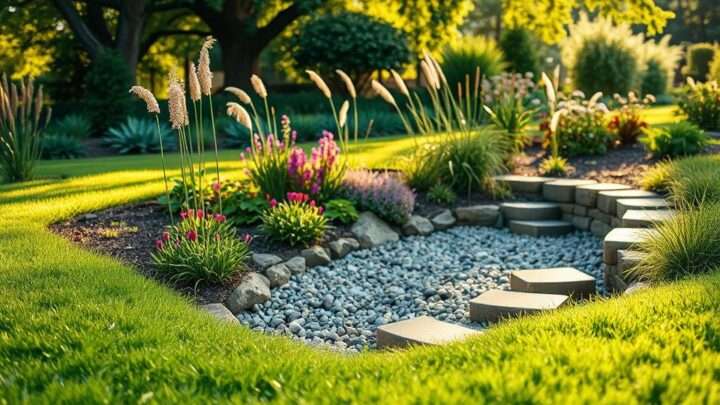 Regenwasserversickerung Garten