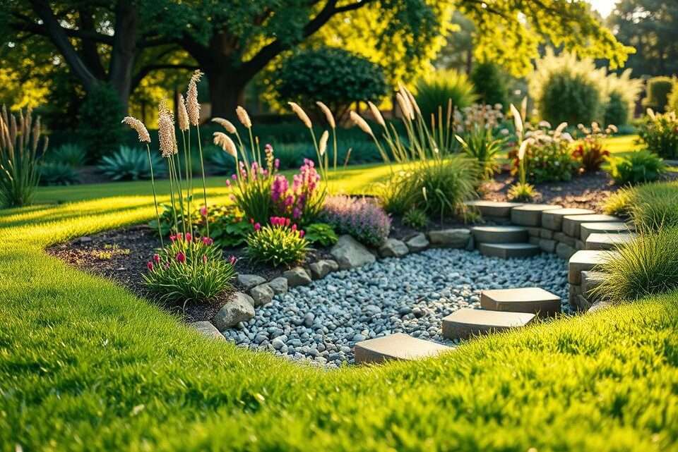 Regenwasserversickerung Garten