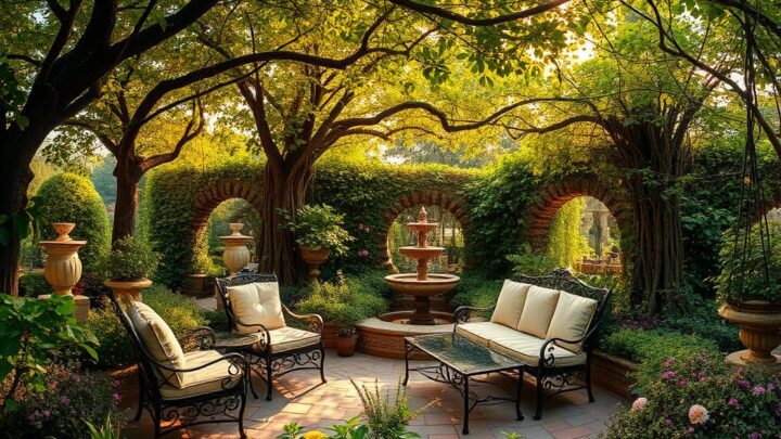 Romantische Sitzplätze im Garten – Ideen & Inspiration
