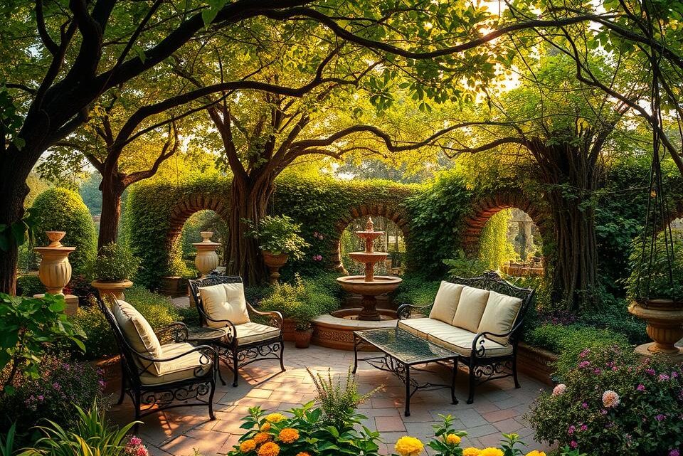 Romantische Sitzplätze im Garten – Ideen & Inspiration Romantische Sitzplätze im Garten – Ideen & Inspiration