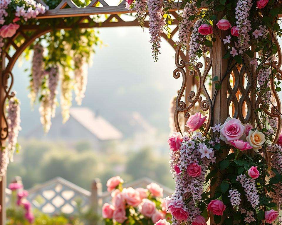 romantischer Sichtschutz