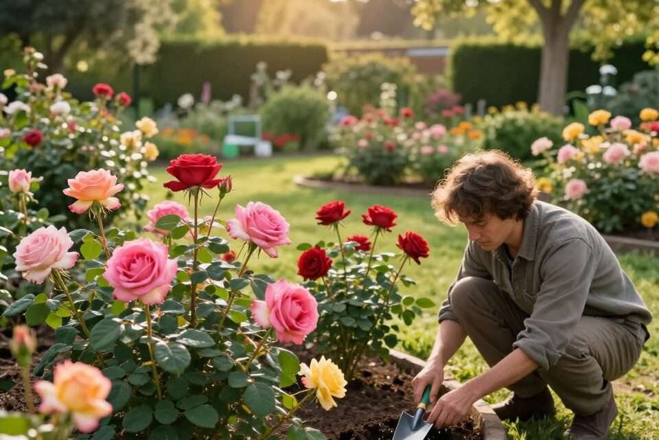 Rosen düngen natürlich: Anleitung für Ihren Garten