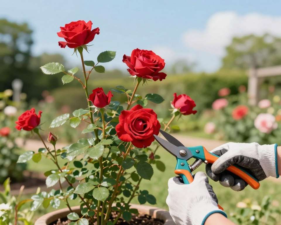Rosen richtig schneiden: Anleitung für Hobbygärtner Gartenhaus-Blog