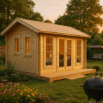 Fjordholz Satteldach Gartenhaus Modell Antti 70