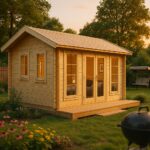 Fjordholz Satteldach Gartenhaus Modell Antti 70| Rabatt: 26%|6x4m