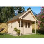Satteldach Gartenhaus Modell Boden-2| Rabatt: 26%|4x3m