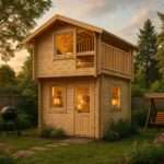 Fjordholz Satteldach Gartenhaus Modell Cyrene 44| Rabatt: 26%|4x3m