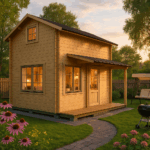 Fjordholz Satteldach Gartenhaus Modell Daphne 44