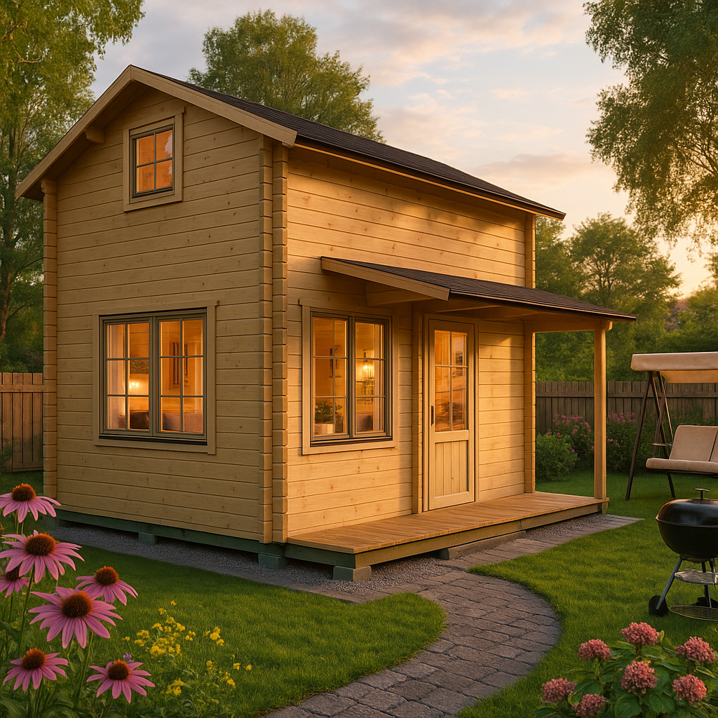 Fjordholz Satteldach Gartenhaus Modell Daphne 44 Fjordholz Satteldach Gartenhaus Modell Daphne 44