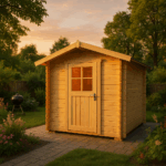 Fjordholz Satteldach Gartenhaus Modell Eliza 1A