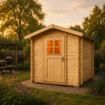 Fjordholz Satteldach Gartenhaus Modell Eliza 1A