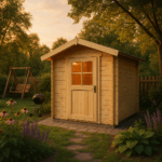 Fjordholz Satteldach Gartenhaus Modell Eliza 1A