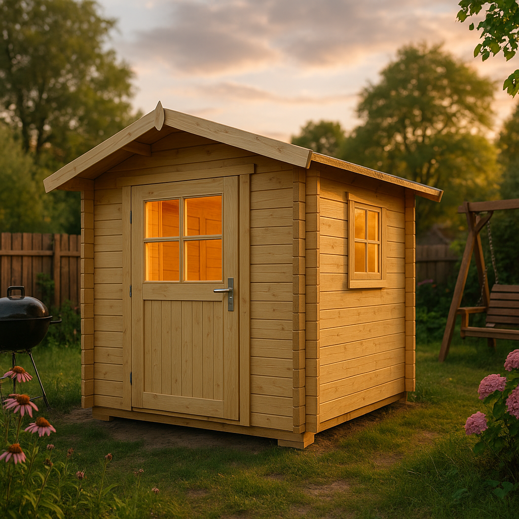 Fjordholz Satteldach Gartenhaus Modell Eliza 1C Fjordholz Satteldach Gartenhaus Modell Eliza 1C