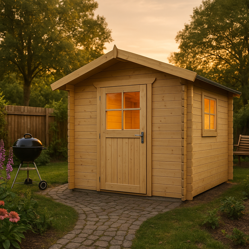 Fjordholz Satteldach Gartenhaus Modell Eliza 1C Fjordholz Satteldach Gartenhaus Modell Eliza 1C