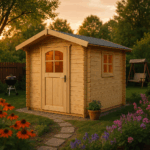 Fjordholz Satteldach Gartenhaus Modell Eliza 1C