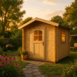 Fjordholz Satteldach Gartenhaus Modell Eliza 1C