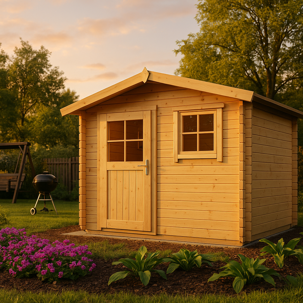 Fjordholz Satteldach Gartenhaus Modell Eliza 2B Fjordholz Satteldach Gartenhaus Modell Eliza 2B