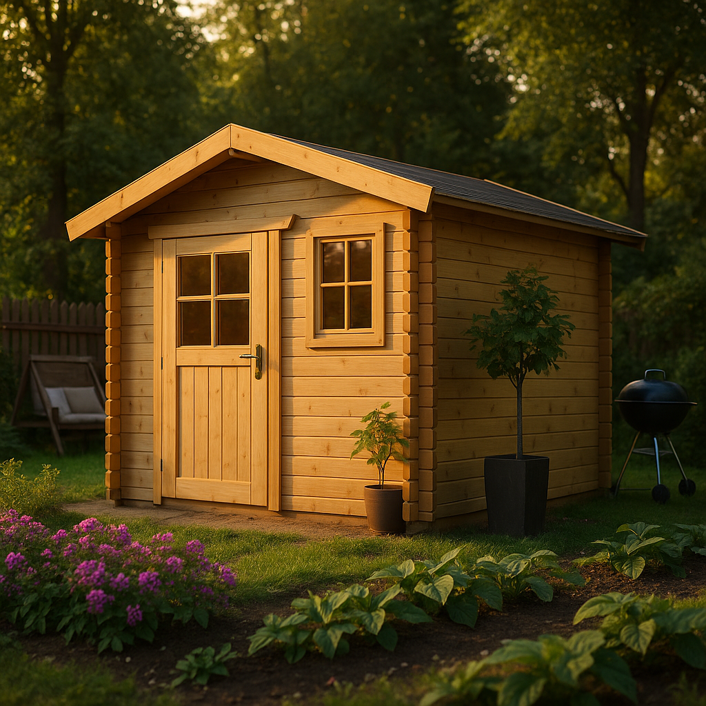 Fjordholz Satteldach Gartenhaus Modell Eliza 2B Fjordholz Satteldach Gartenhaus Modell Eliza 2B