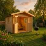 Fjordholz Satteldach Gartenhaus Modell Eliza 2E| Rabatt: 26%