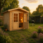 Fjordholz Satteldach Gartenhaus Modell Eliza 3E| Rabatt: 26%