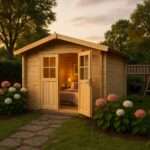 Fjordholz Satteldach Gartenhaus Modell Eliza 5B| Rabatt: 26%|3x3m