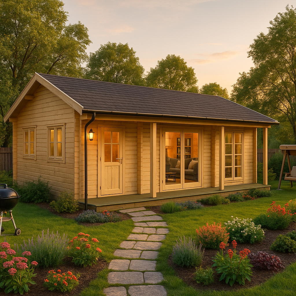 Fjordholz Satteldach Gartenhaus Modell Mikka 70 B Fjordholz Satteldach Gartenhaus Modell Mikka 70 B