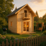 Fjordholz Satteldach Gartenhaus Modell Ontario 44