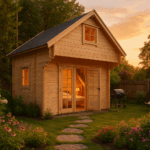 Fjordholz Satteldach Gartenhaus Modell Ontario 44