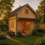 Fjordholz Satteldach Gartenhaus Modell Ontario 44| Rabatt: 26%|4x3m