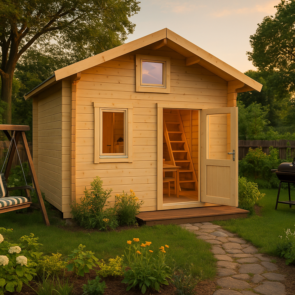 Fjordholz Satteldach Gartenhaus Modell Sönke 44 B Fjordholz Satteldach Gartenhaus Modell Sönke 44 B