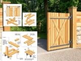 schiebetor selber bauen holz