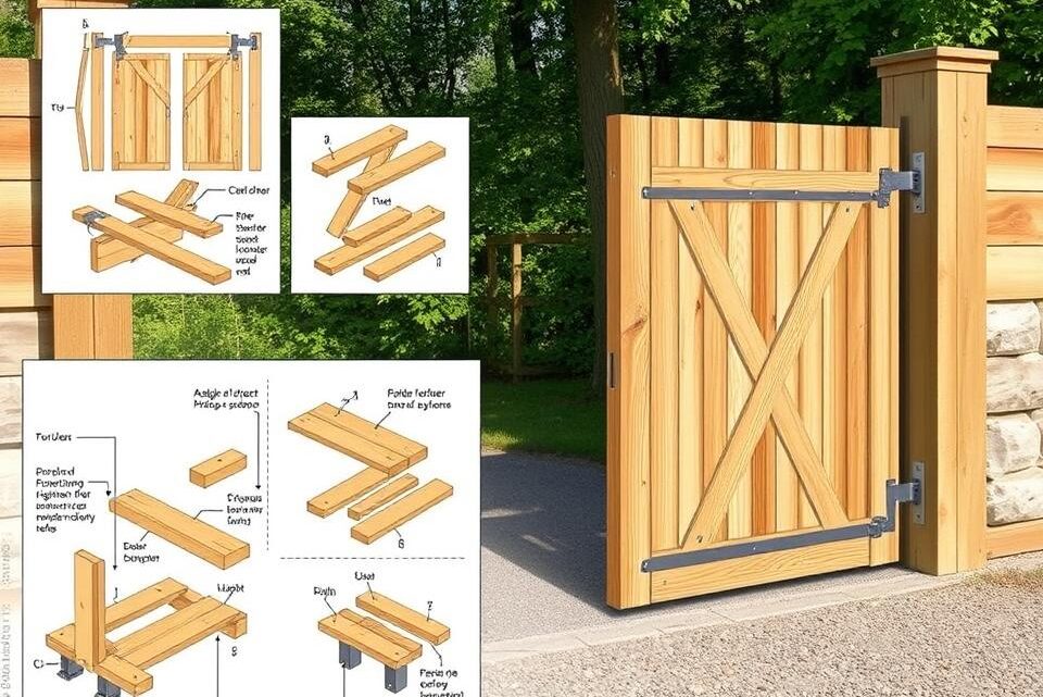 Schiebetor selber bauen holz – DIY-Anleitung & Tipps Schiebetor selber bauen holz – DIY-Anleitung & Tipps