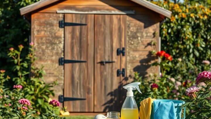 Schimmel entfernen Gartenhaus – Effektive Methoden