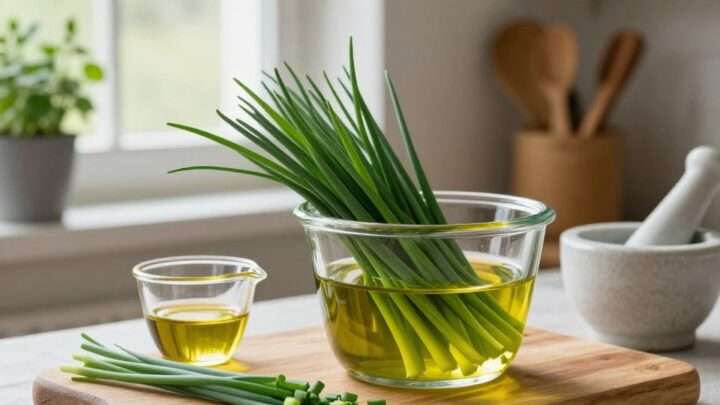 Schnittlauchöl selber machen: Einfache Anleitung