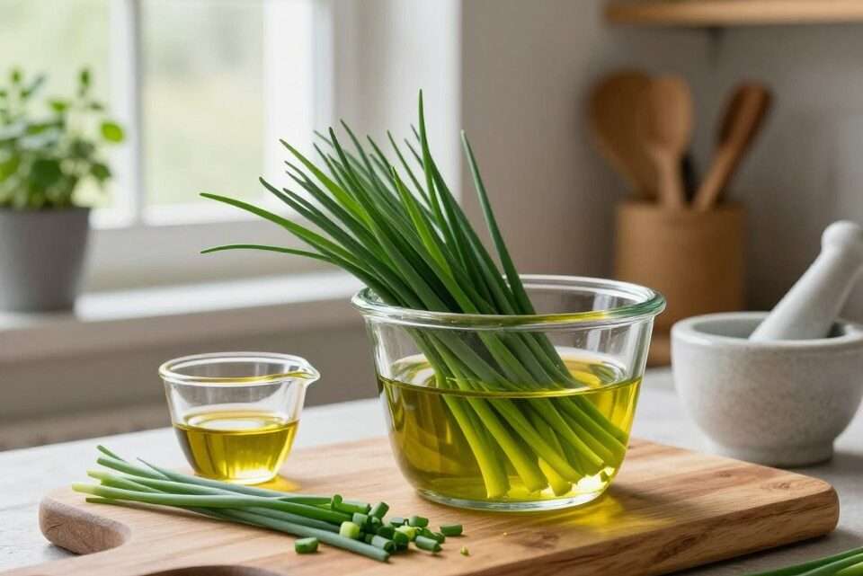 Schnittlauchöl selber machen: Einfache Anleitung