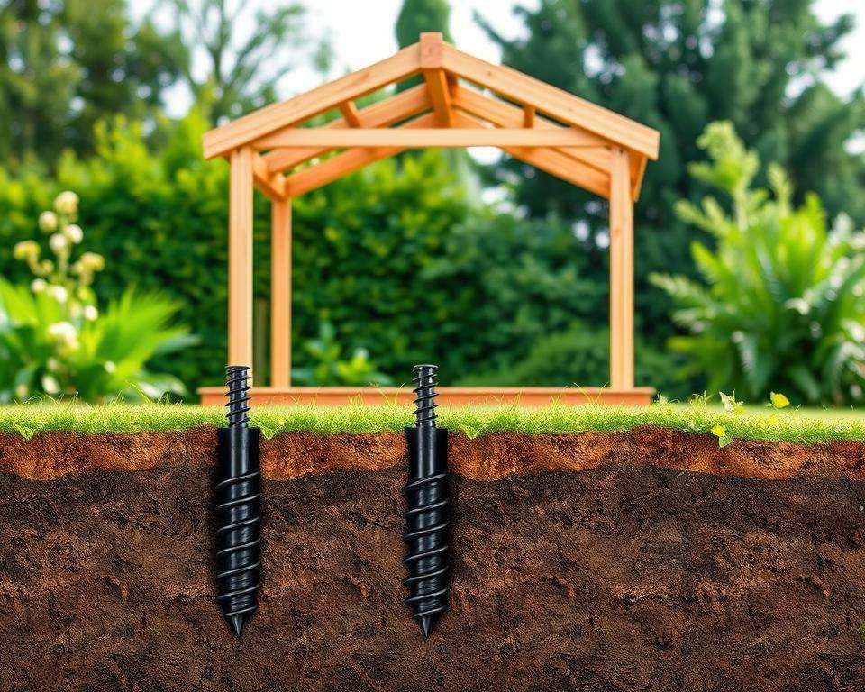schraubfundament gartenhaus schraubfundament gartenhaus