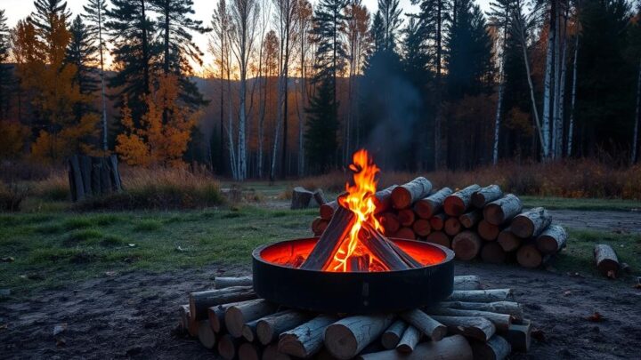Schwedenfeuer selber machen – Einfache Anleitung