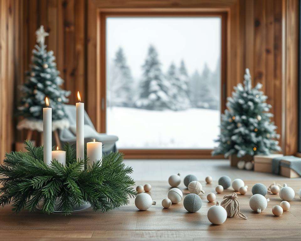 skandinavische Weihnachtsdeko