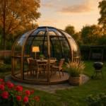 Fjordholz Sky Lounge - Garten Iglu Größe 410 cm
