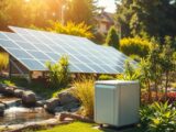 solaranlage mit speicher für garten